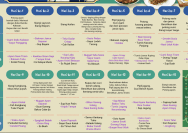 Menu sahur dan Buka Puasa sederhana selama sebulan