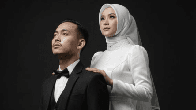 Prompt Gemini AI Pasangan Prewedding Adat Jawa Hijab
