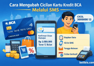 cara mengubah cicilan kartu kredit bca melalui sms