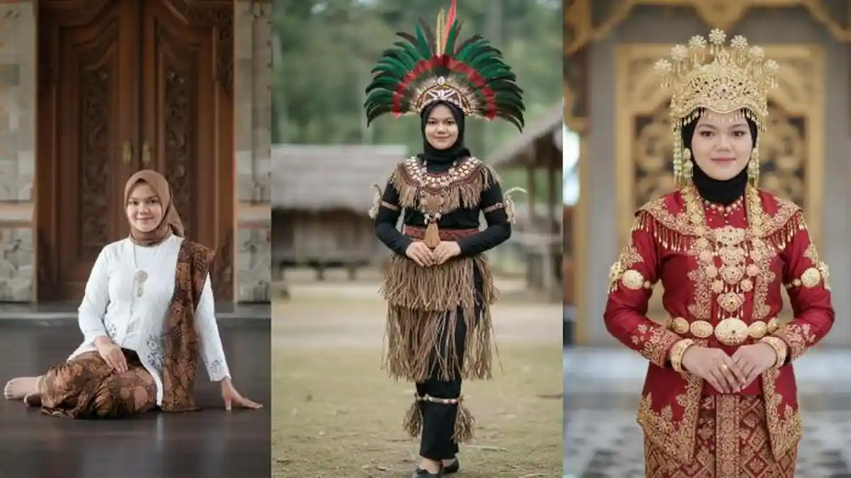15 Prompt Gemini AI Adat Lampung untuk Foto Adat Mewah & Elegan Prompt Gemini AI Adat Lampung